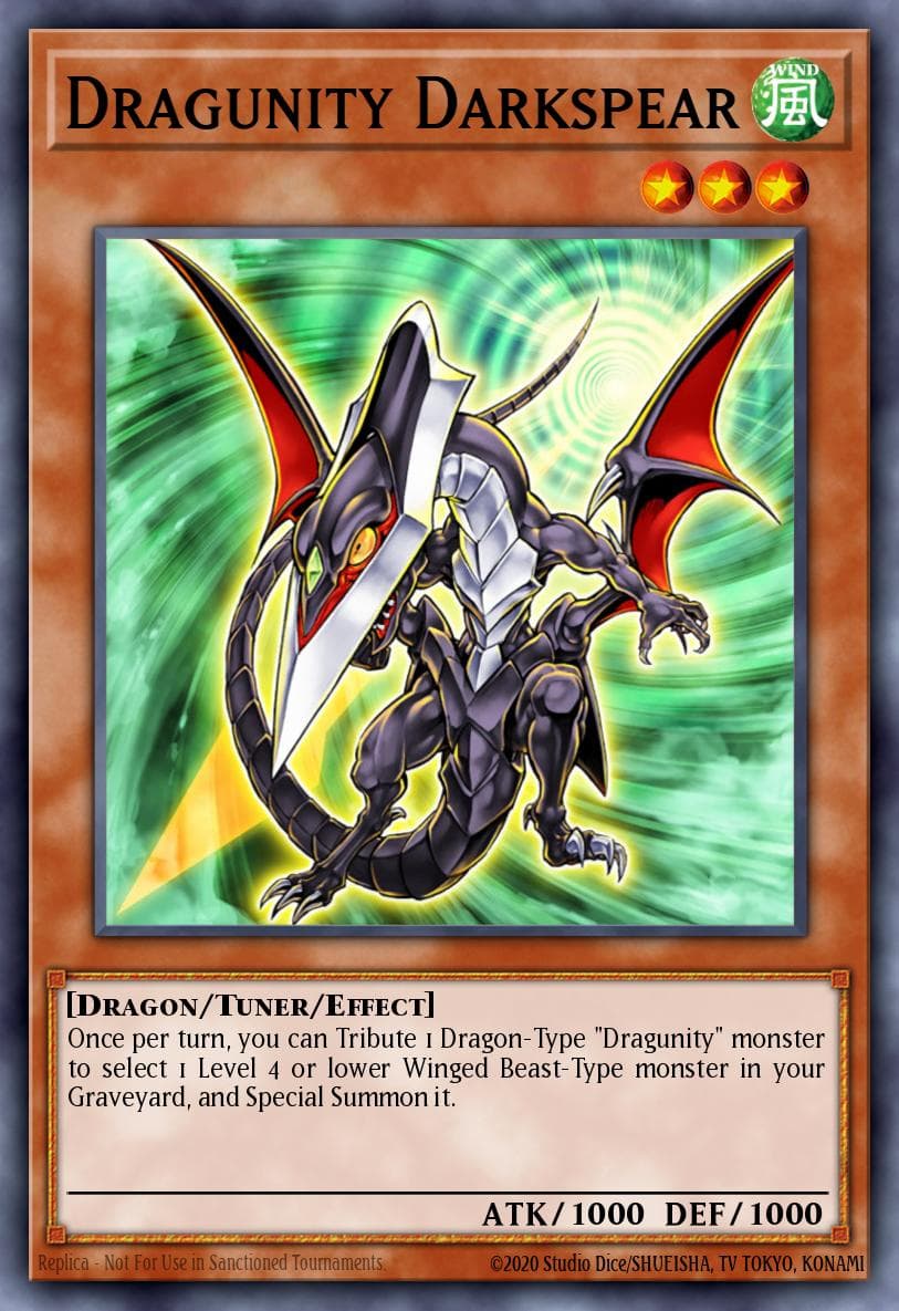 Dragunity Darkspear Dragunity Legion Structure Deck card