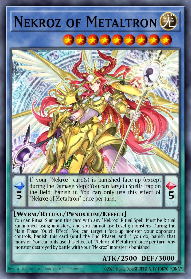 Nekroz of Metaltron Battles of Legend: Monster Mayhem card