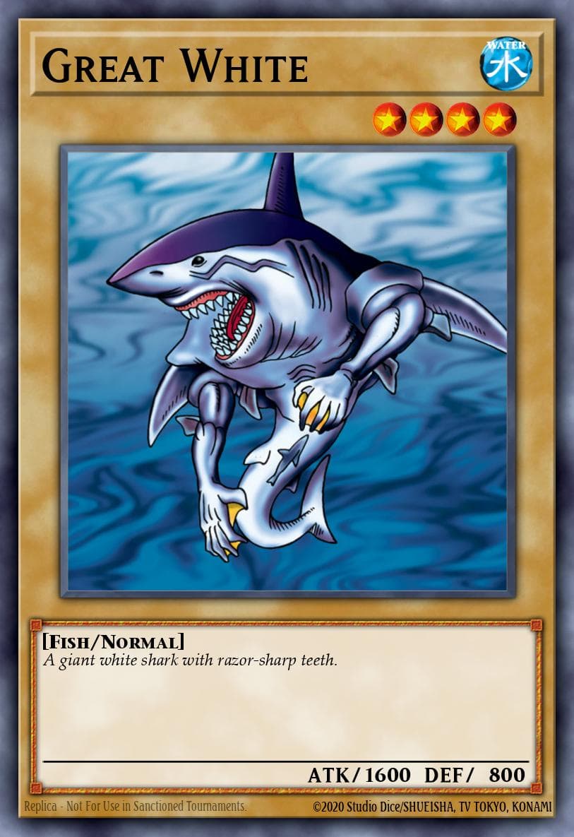 Great White Starter Deck: Yugi Evolution card