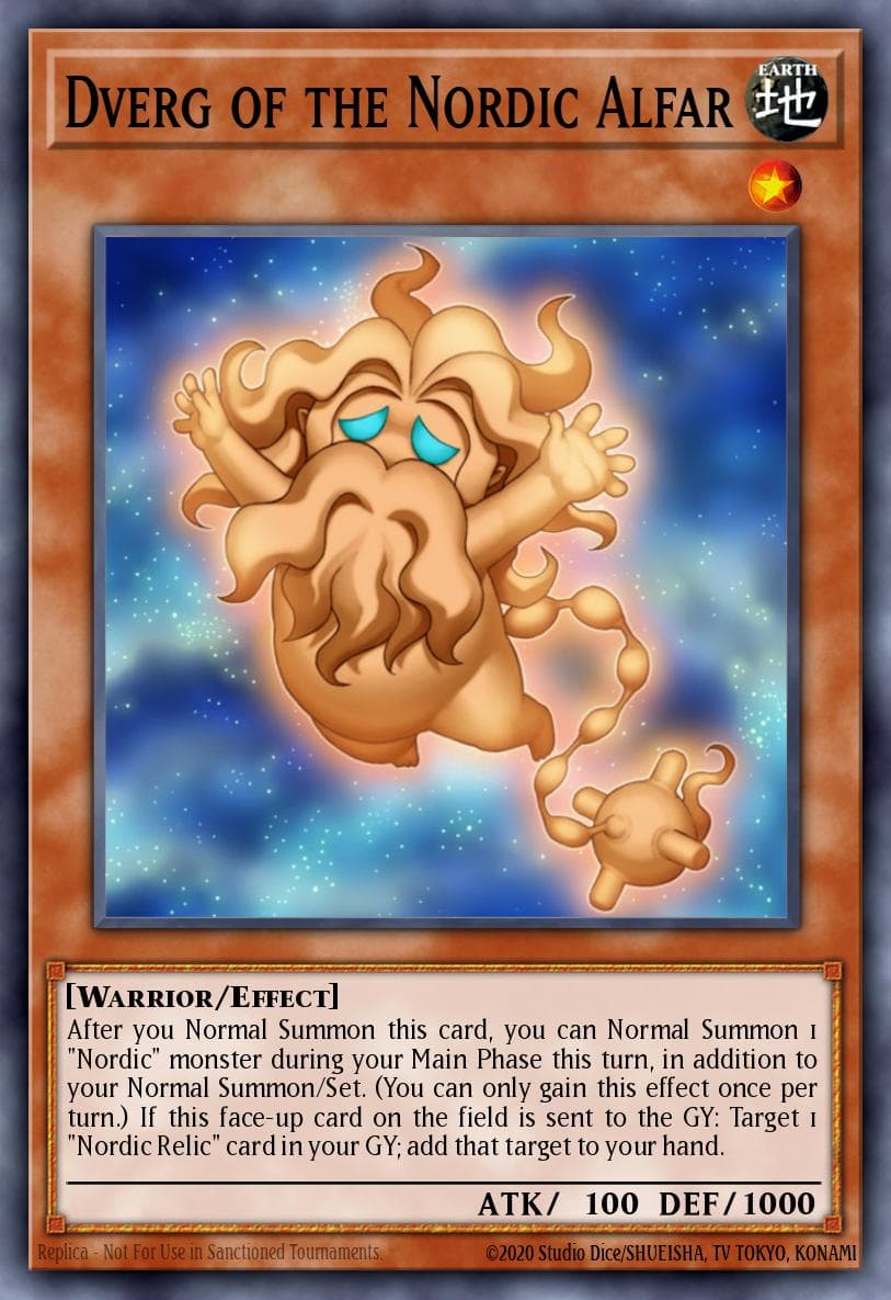 Dverg of the Nordic Alfar Storm of Ragnarok: Special Edition card