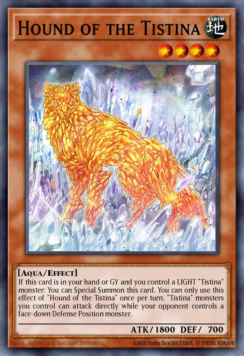 Hound of the Tistina Duelist Nexus card