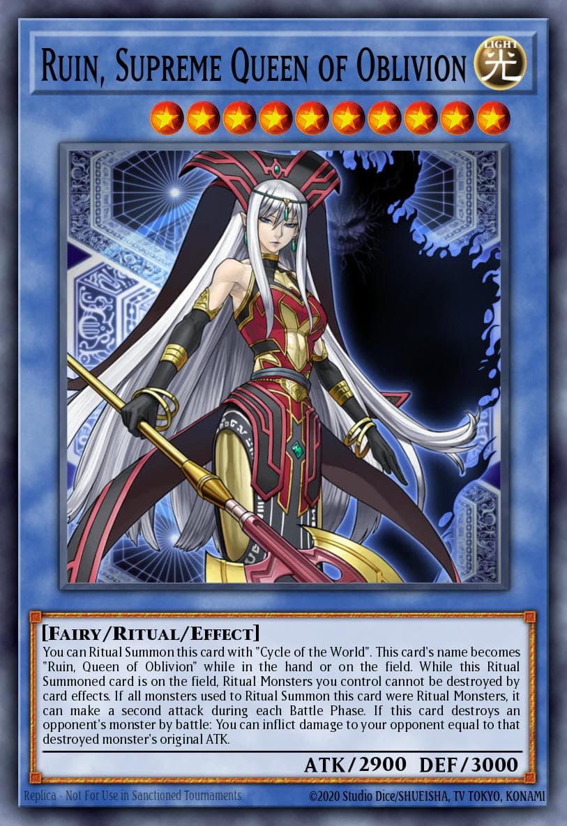 Ruin, Supreme Queen of Oblivion OTS Tournament Pack 8 (POR) card