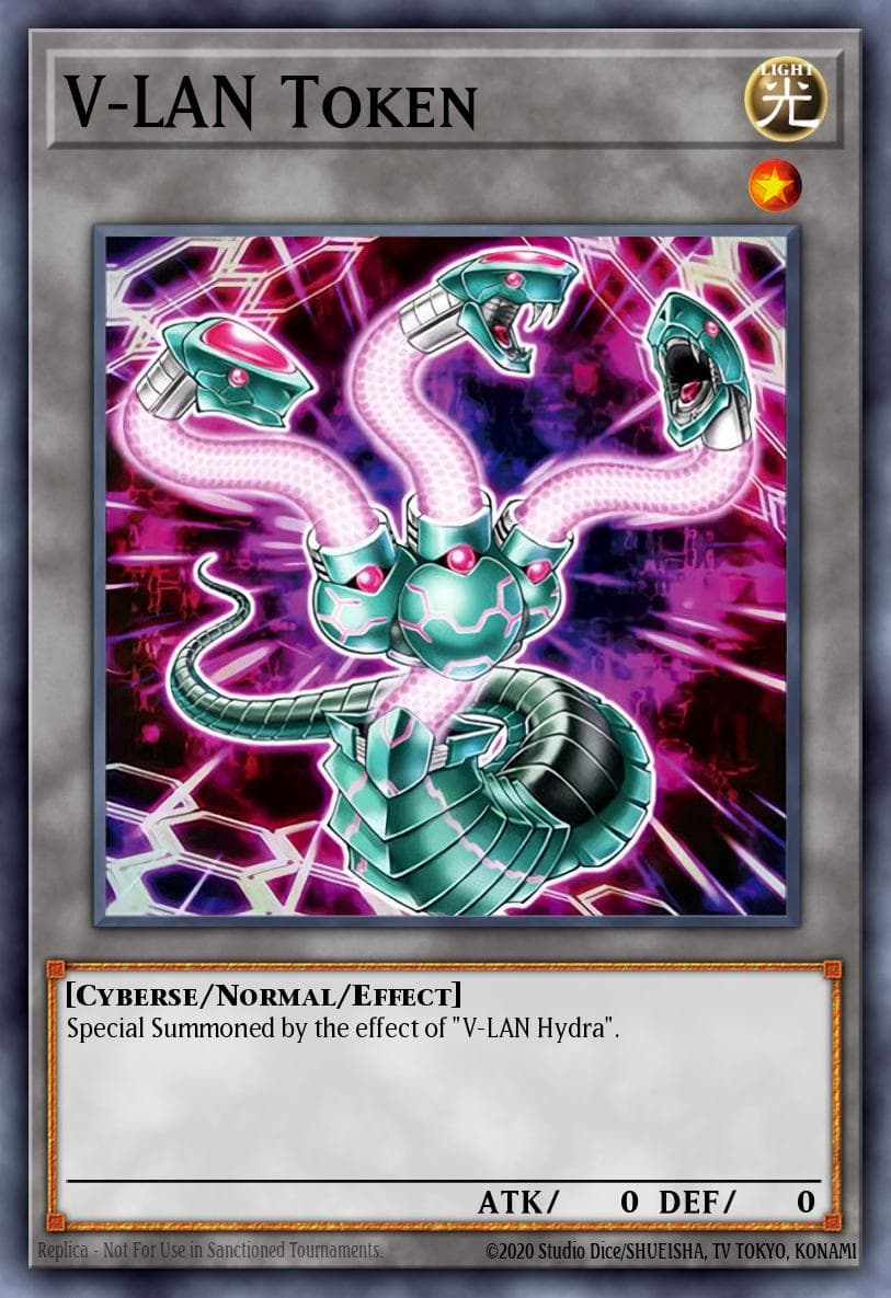 V-LAN Token 遊戲王 card