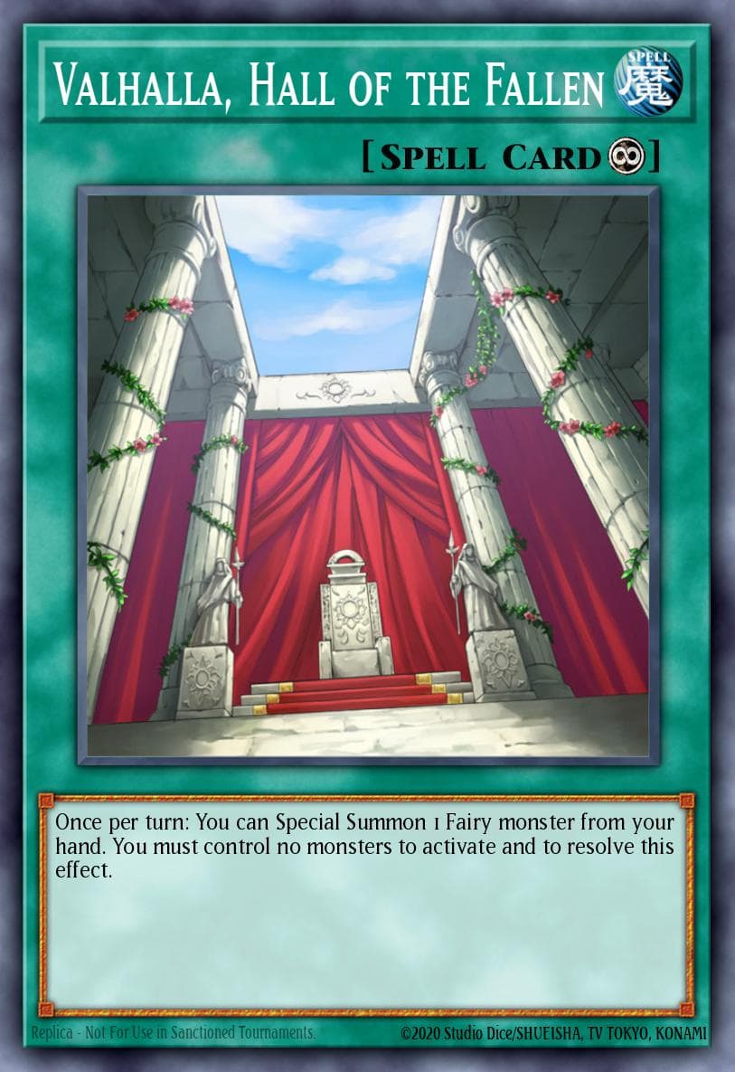 Valhalla, Hall of the Fallen Speed Duel: Battle City Box card