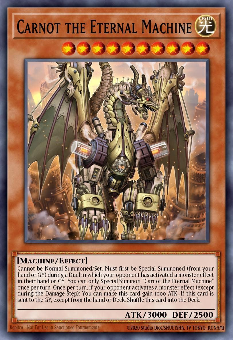 Carnot the Eternal Machine Phantom Nightmare card