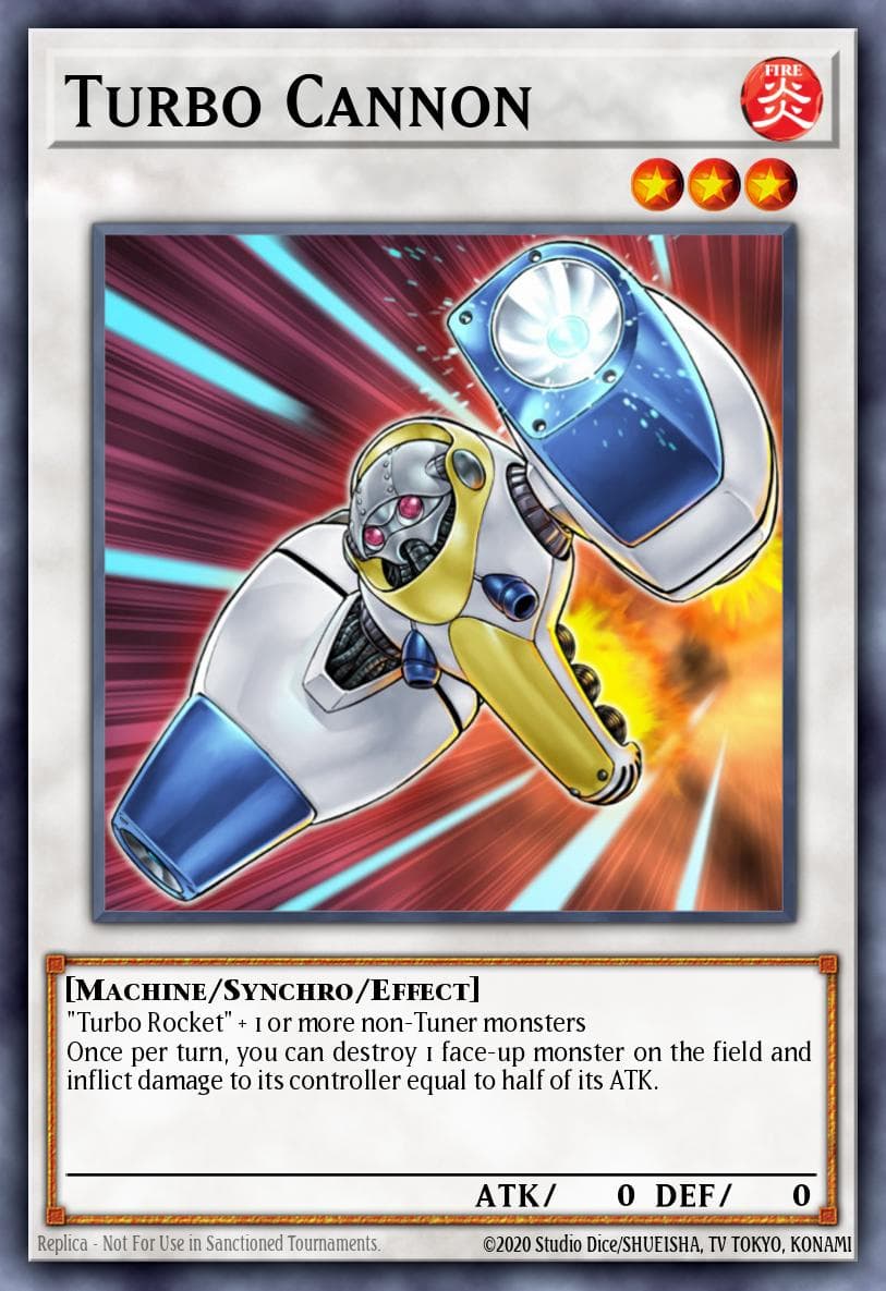 Turbo Cannon Ancient Prophecy: Special Edition card