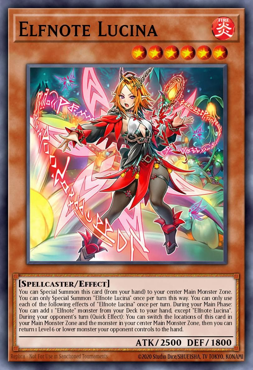 Elfnote Lucina Burst Protocol card