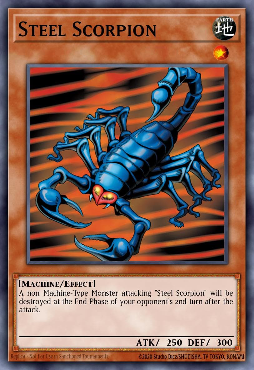 Steel Scorpion Metal Raiders card