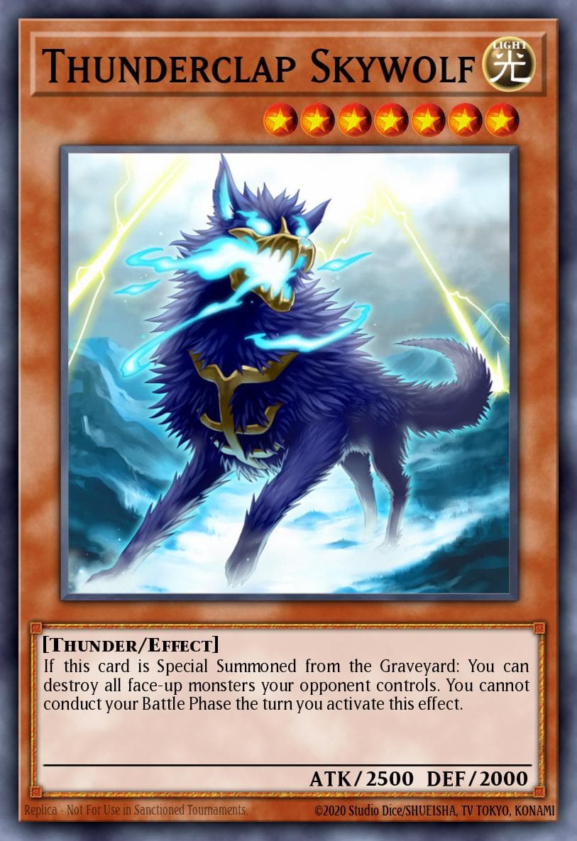 Thunderclap Skywolf Secrets of Eternity: Super Edition card