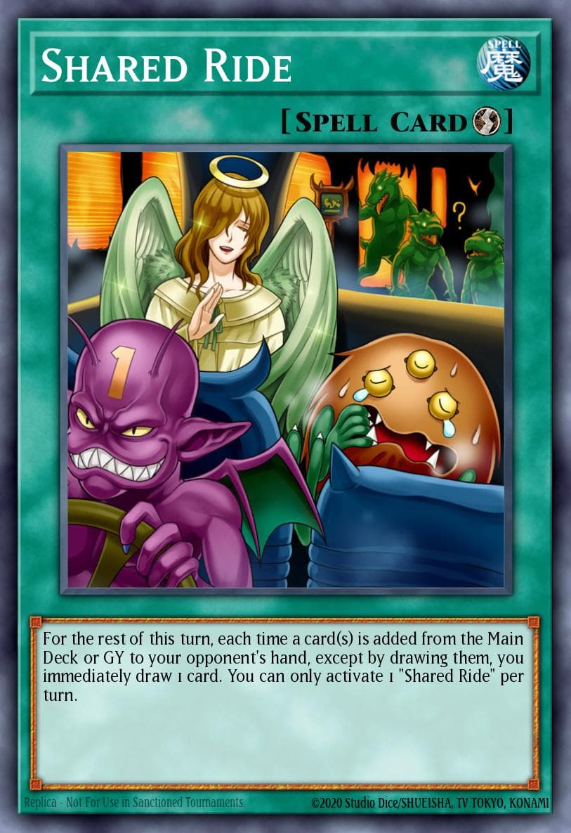 Shared Ride Structure Deck: Zombie Horde card