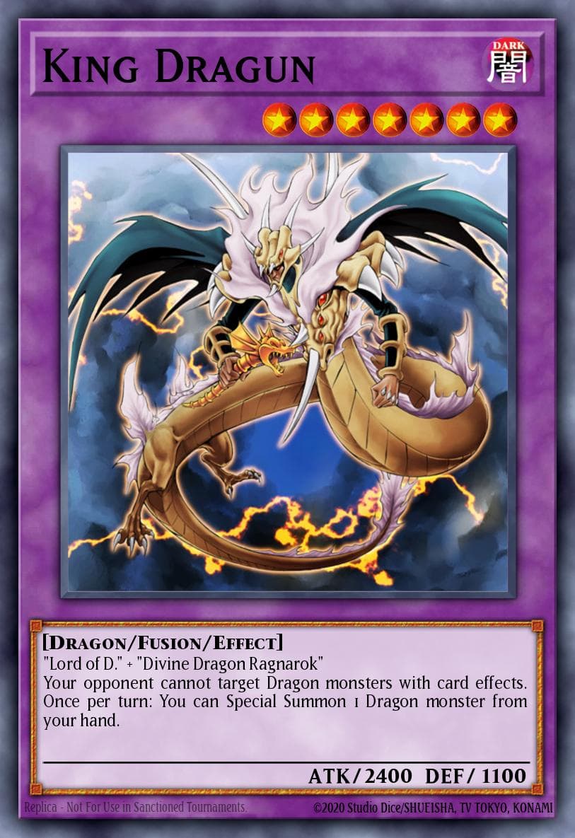 King Dragun Duel Overload card