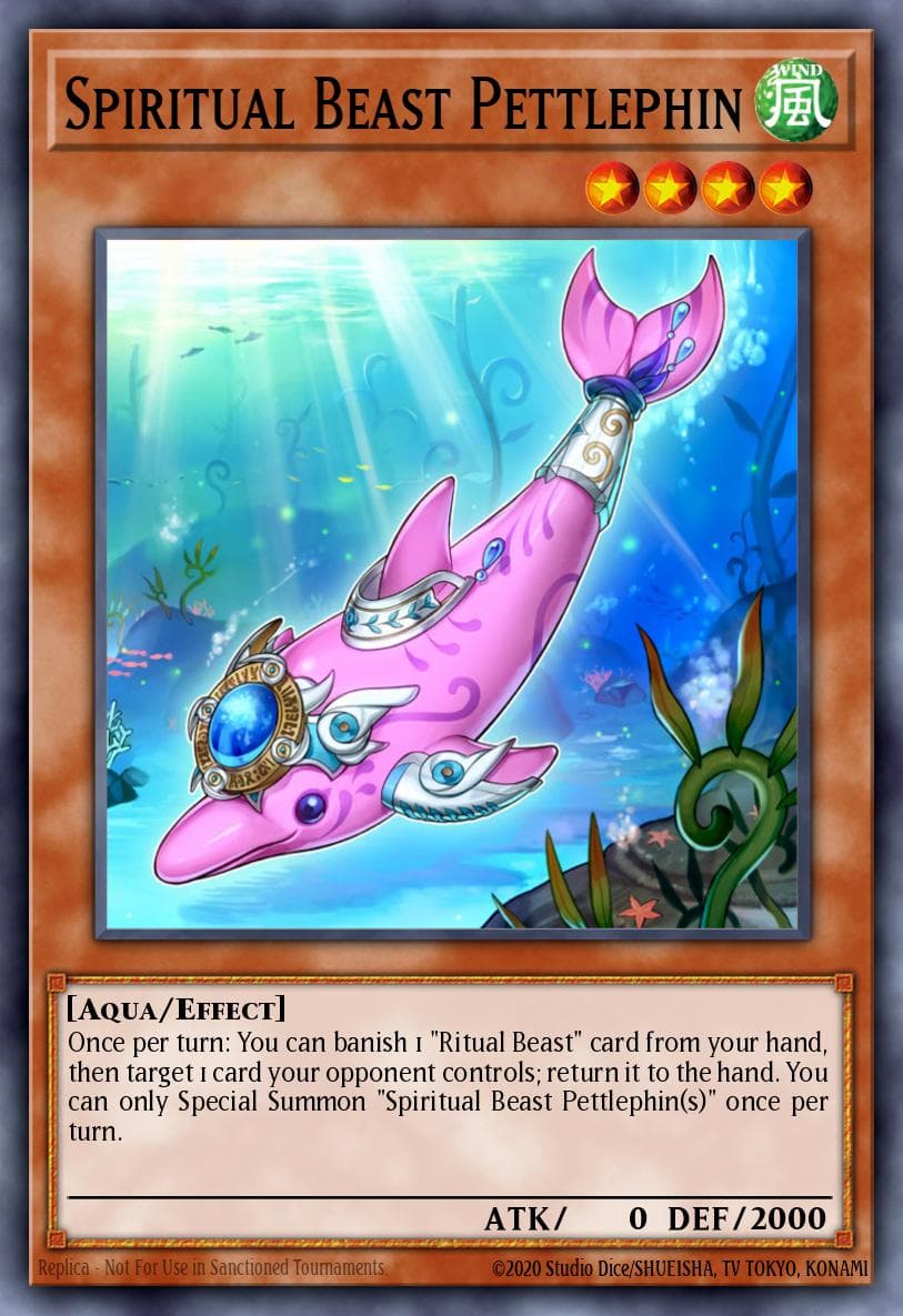 Spiritual Beast Pettlephin The Secret Forces card