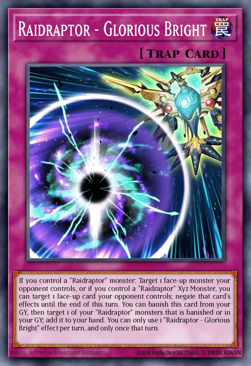 Raidraptor - Glorious Bright 2025 Mega-Pack Tin card