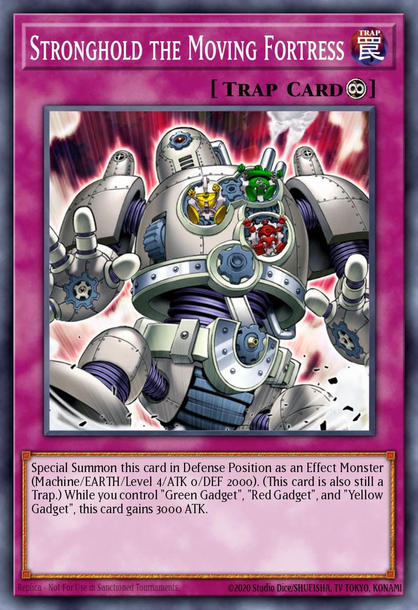 Stronghold the Moving Fortress Geargia Rampage Structure Deck card
