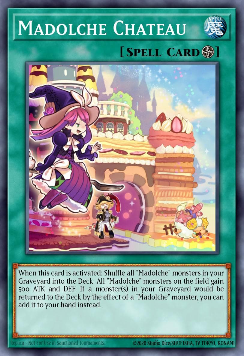 Madolche Chateau Ghosts From the Past card