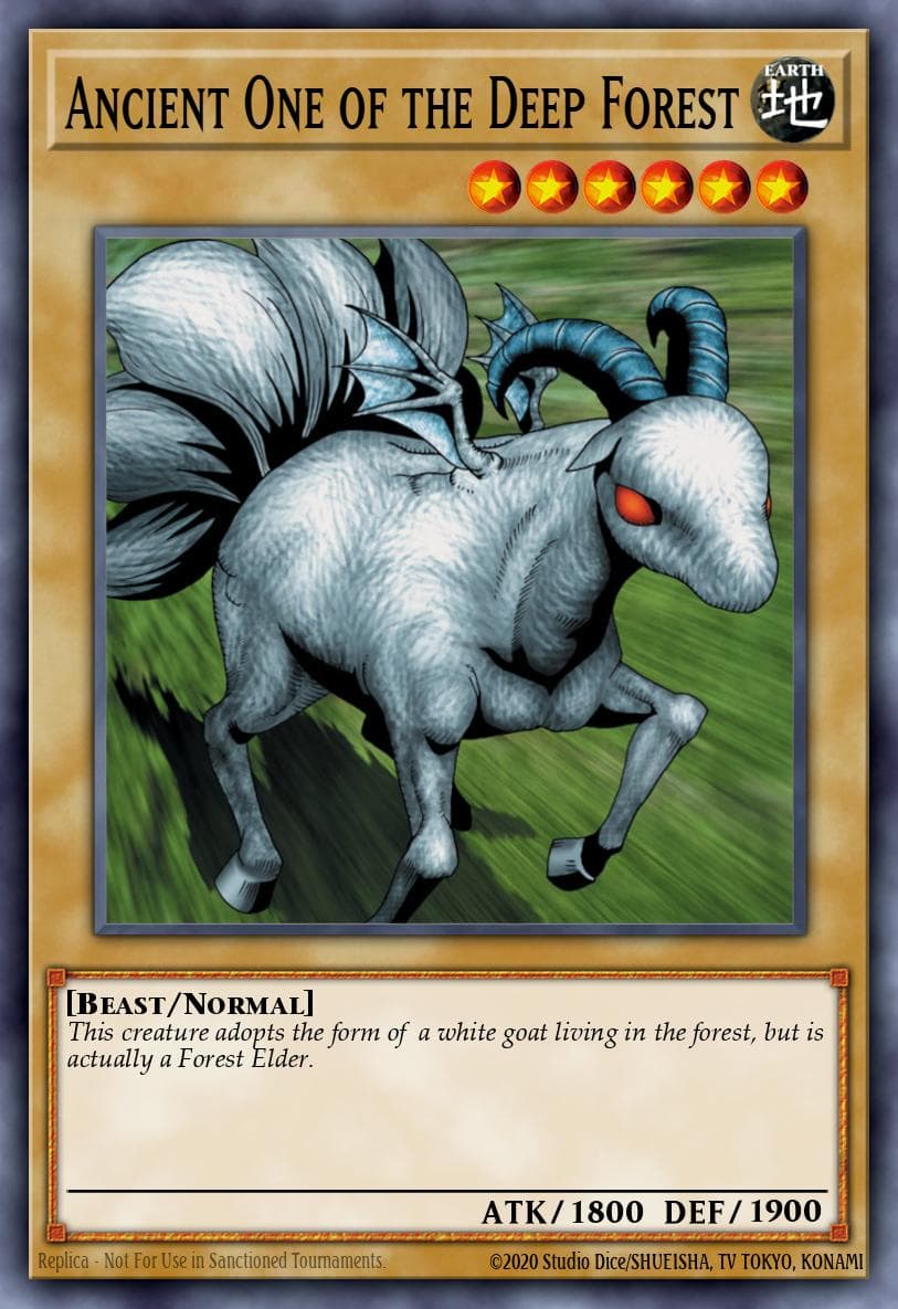 Ancient One of the Deep Forest Spell Ruler card