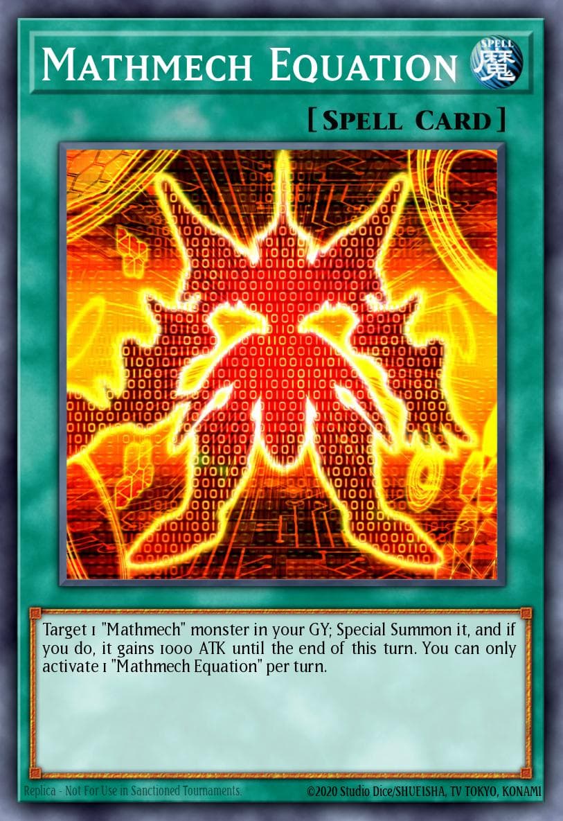 Mathmech Equation Mystic Fighters card