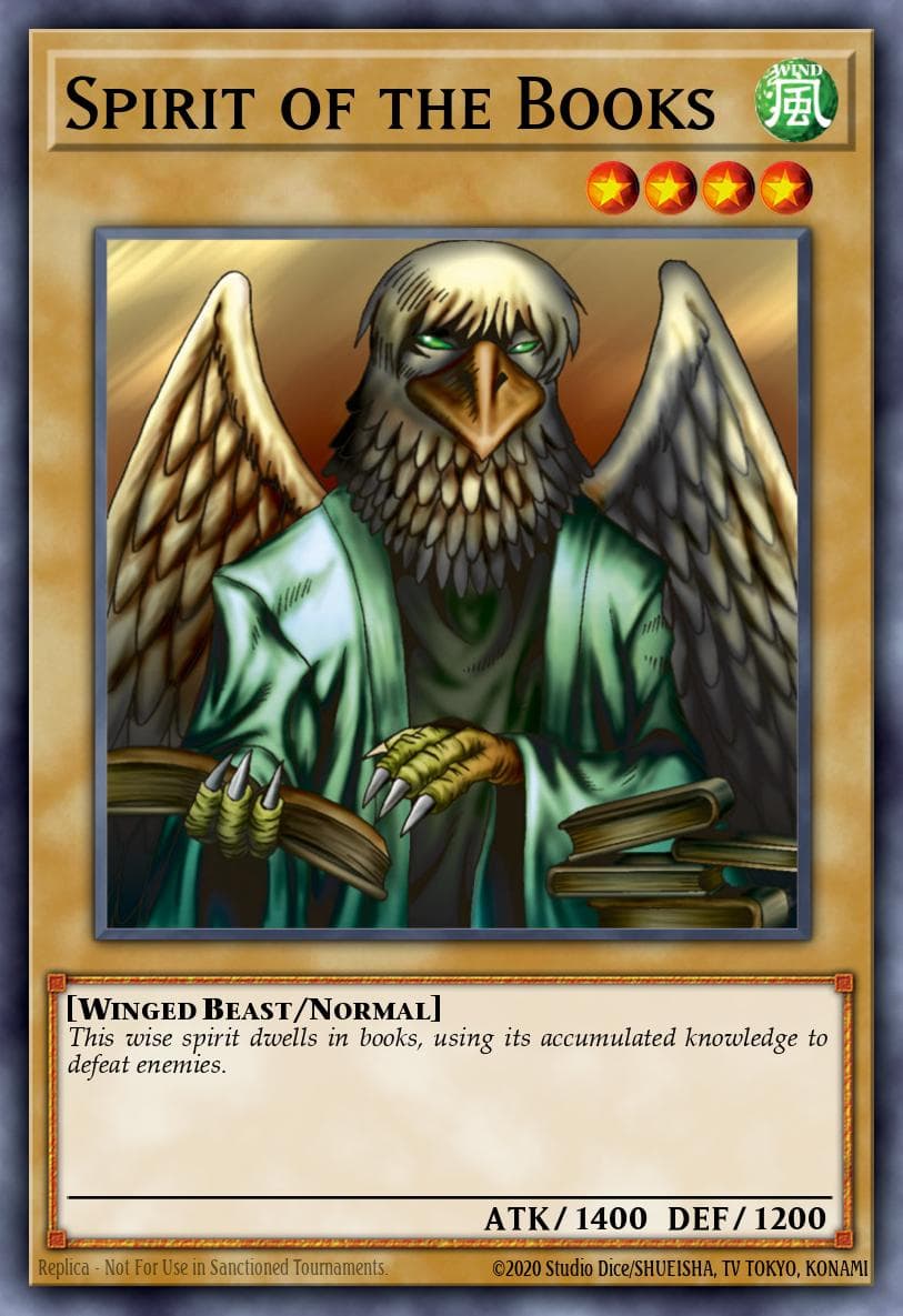 Spirit of the Books Tournament Pack: 2nd Season card