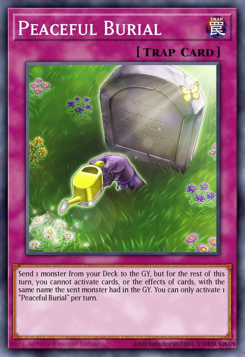 Peaceful Burial 2020 Tin of Lost Memories Mega Pack card