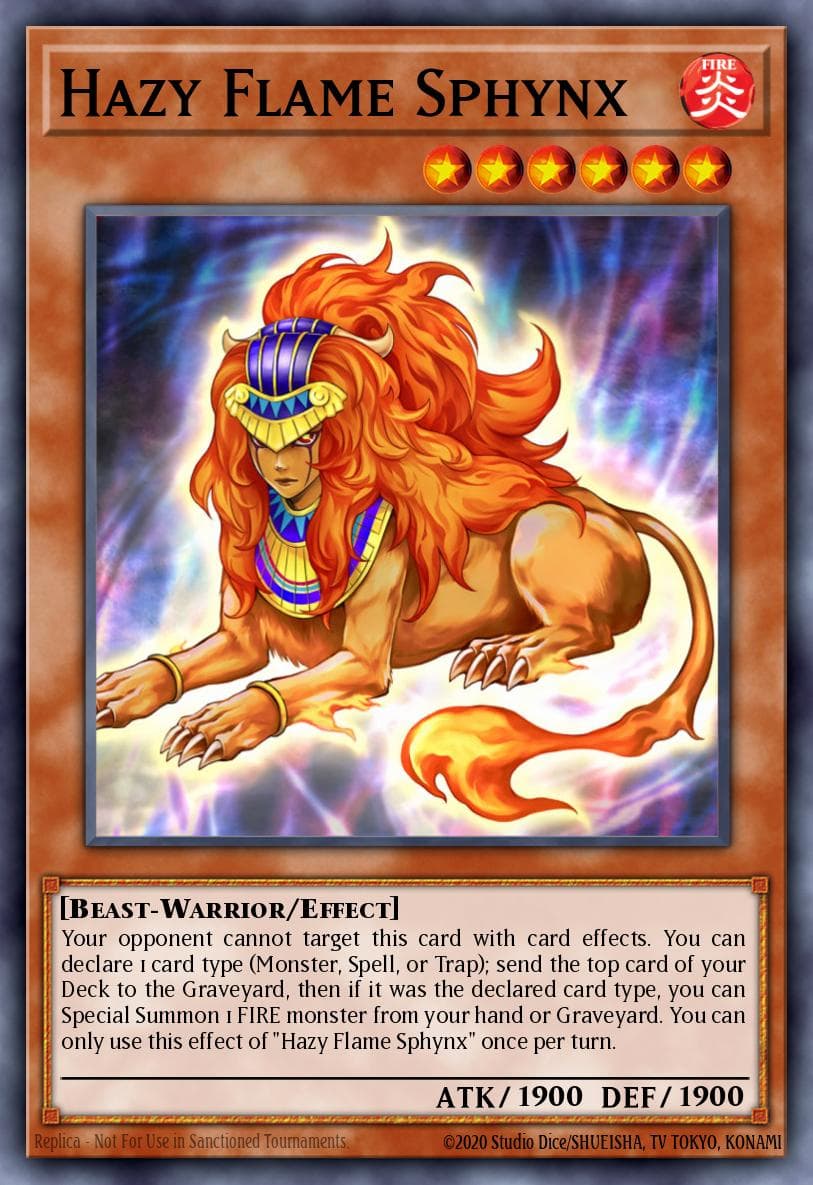 Hazy Flame Sphynx Cosmo Blazer: Special Edition card