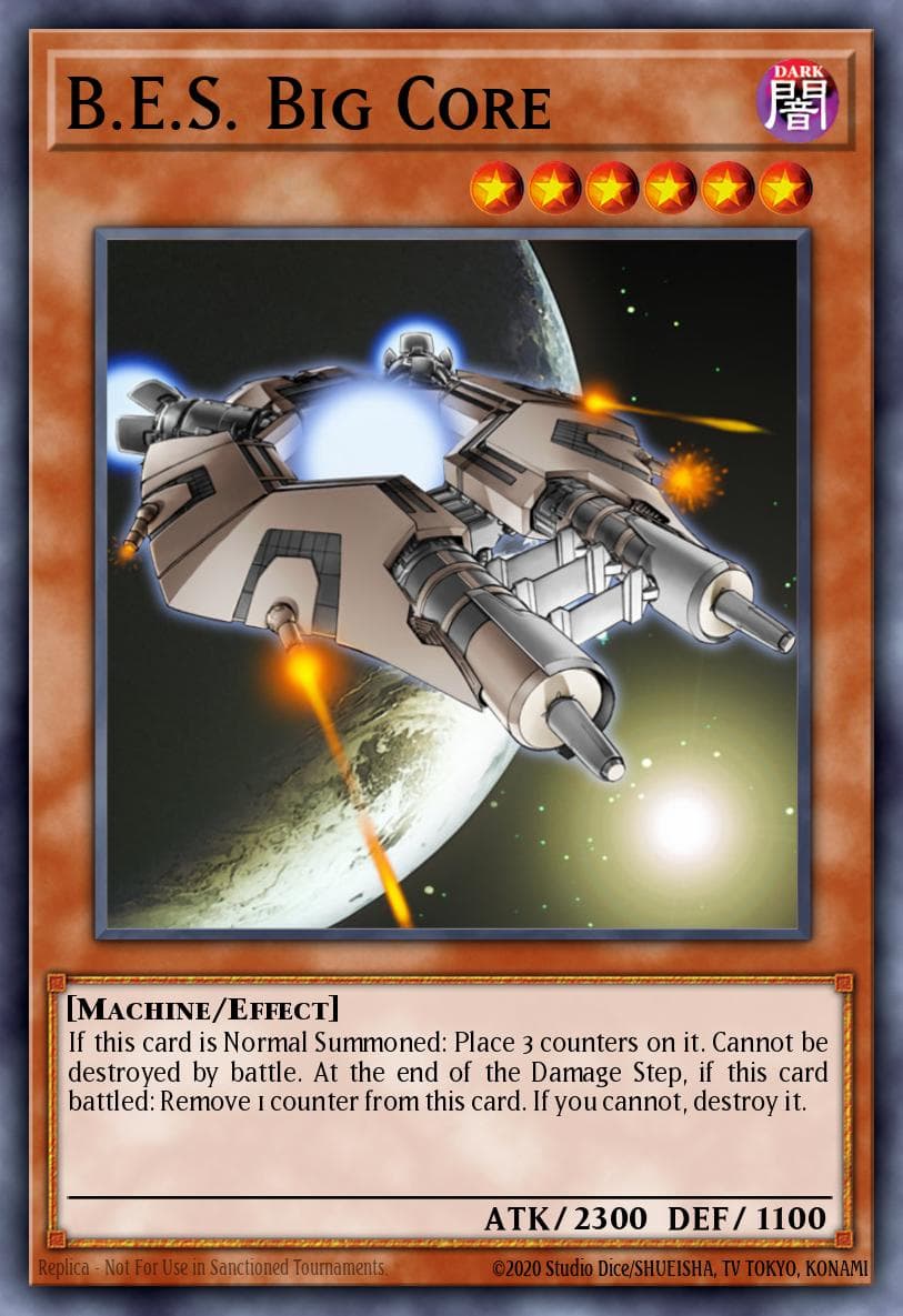B.E.S. Big Core Dark Revelation Volume 3 card