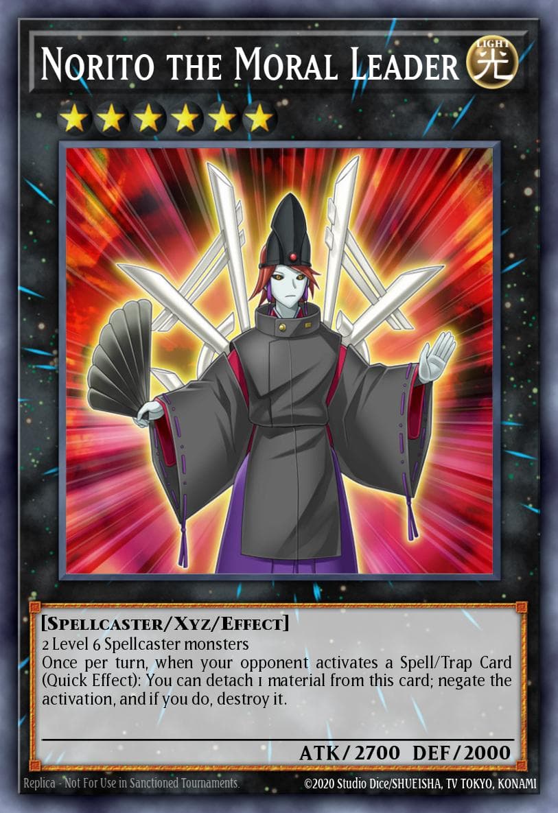 Norito the Moral Leader Number Hunters card
