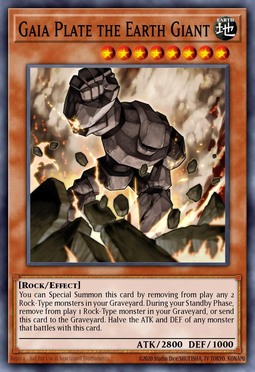 Gaia Plate the Earth Giant Ancient Prophecy: Special Edition card