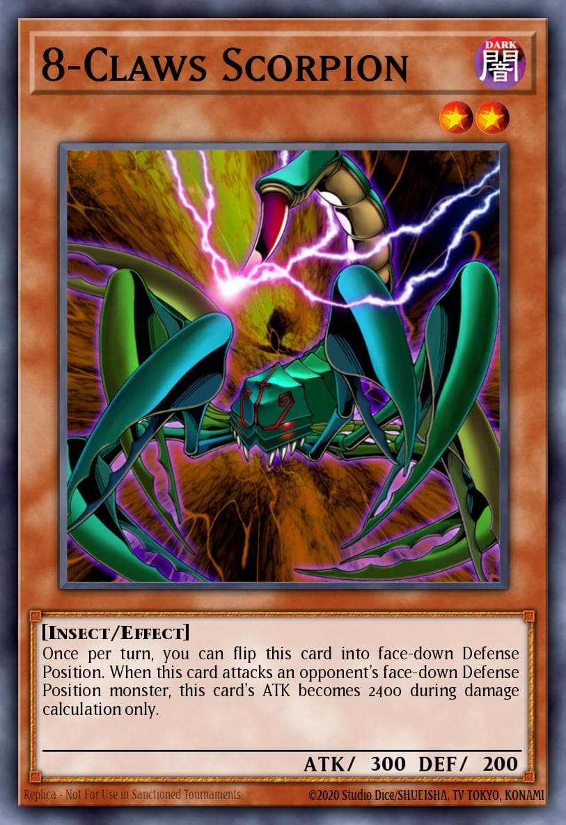 8-Claws Scorpion Pharaonic Guardian card
