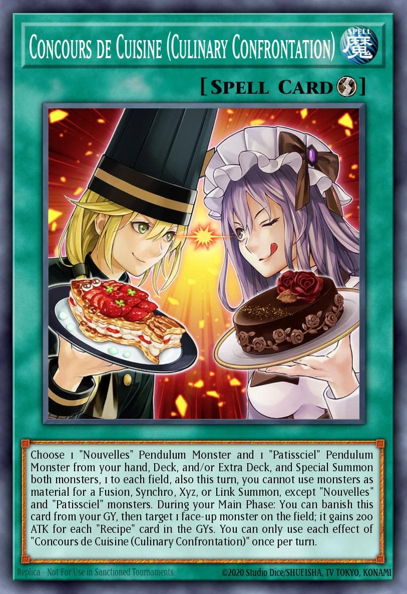 Concours de Cuisine (Culinary Confrontation) Age of Overlord card