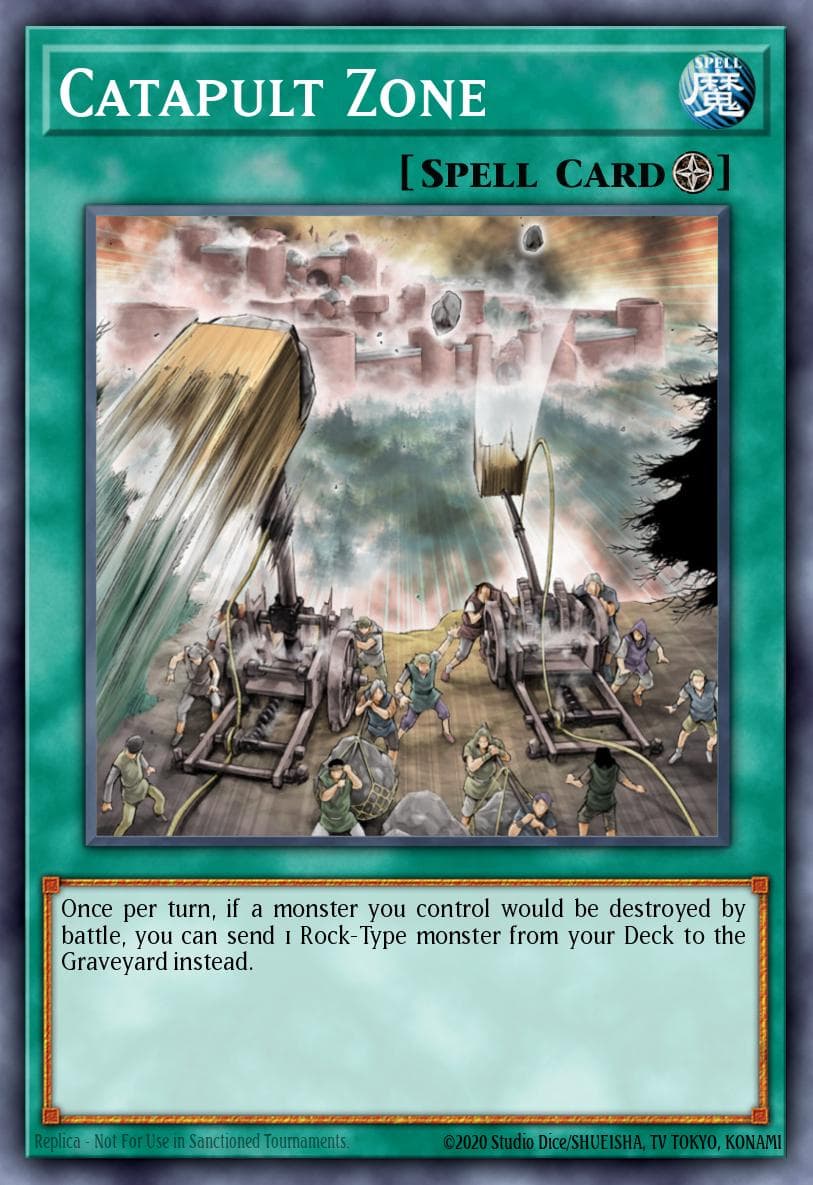 Catapult Zone Return of the Duelist: Special Edition card