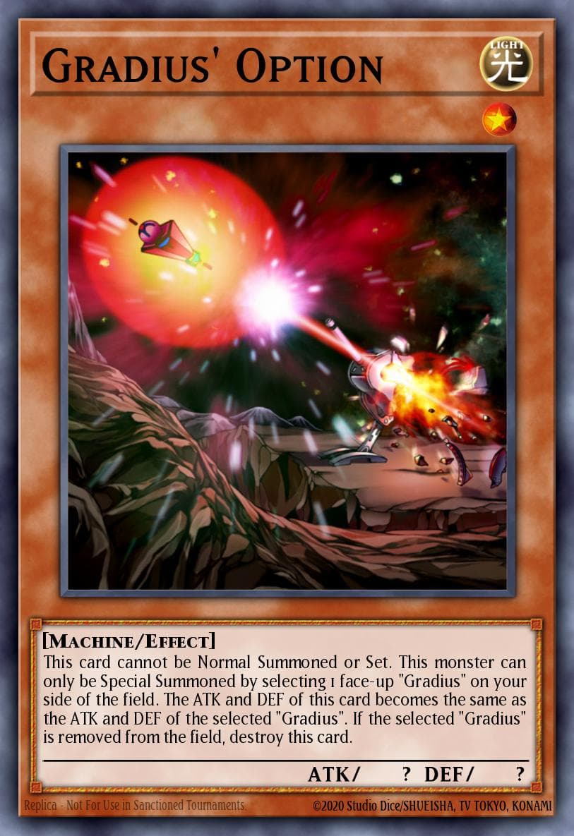 Gradius' Option Dark Beginning 2 card