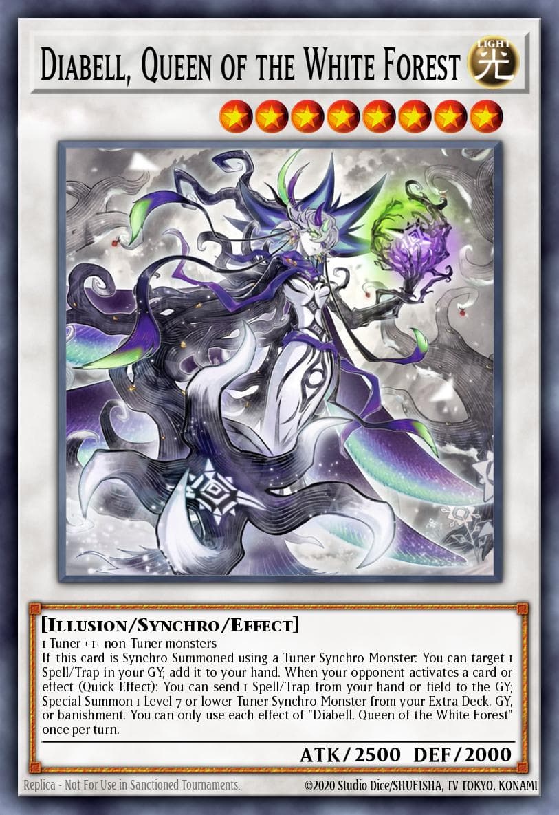 Diabell, Queen of the White Forest The Infinite Forbidden card