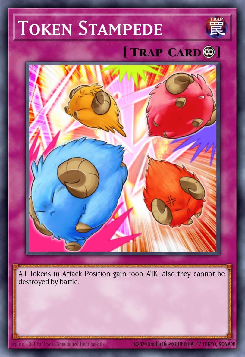 Token Stampede Legendary Duelists: Rage of Ra card