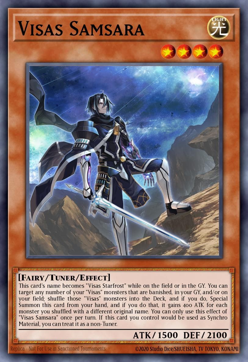Visas Samsara 25th Anniversary Tin: Dueling Mirrors card