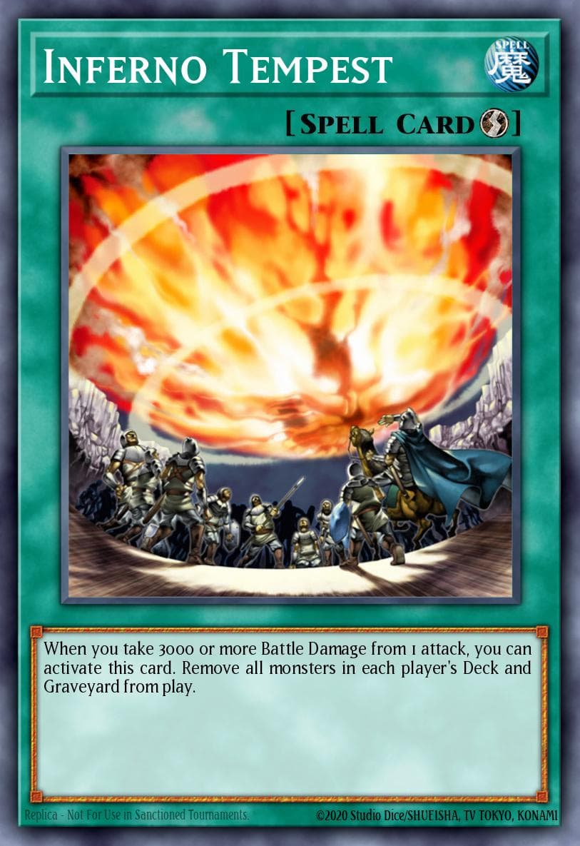 Inferno Tempest Kids WB Duel of Destiny promotional card card