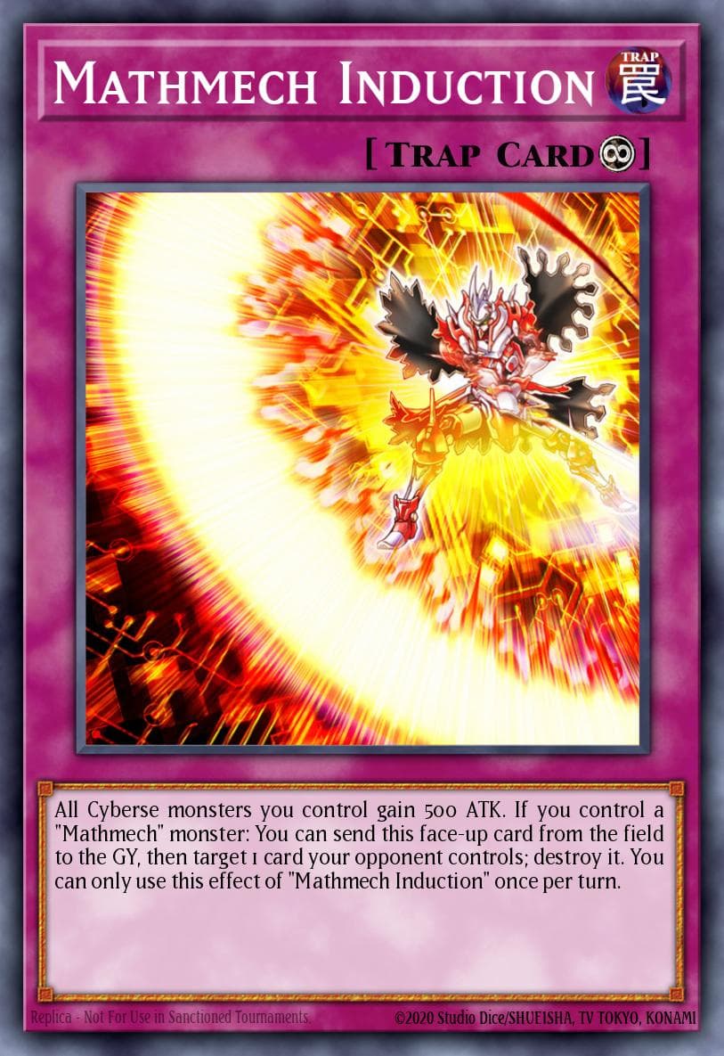 Mathmech Induction Mystic Fighters card