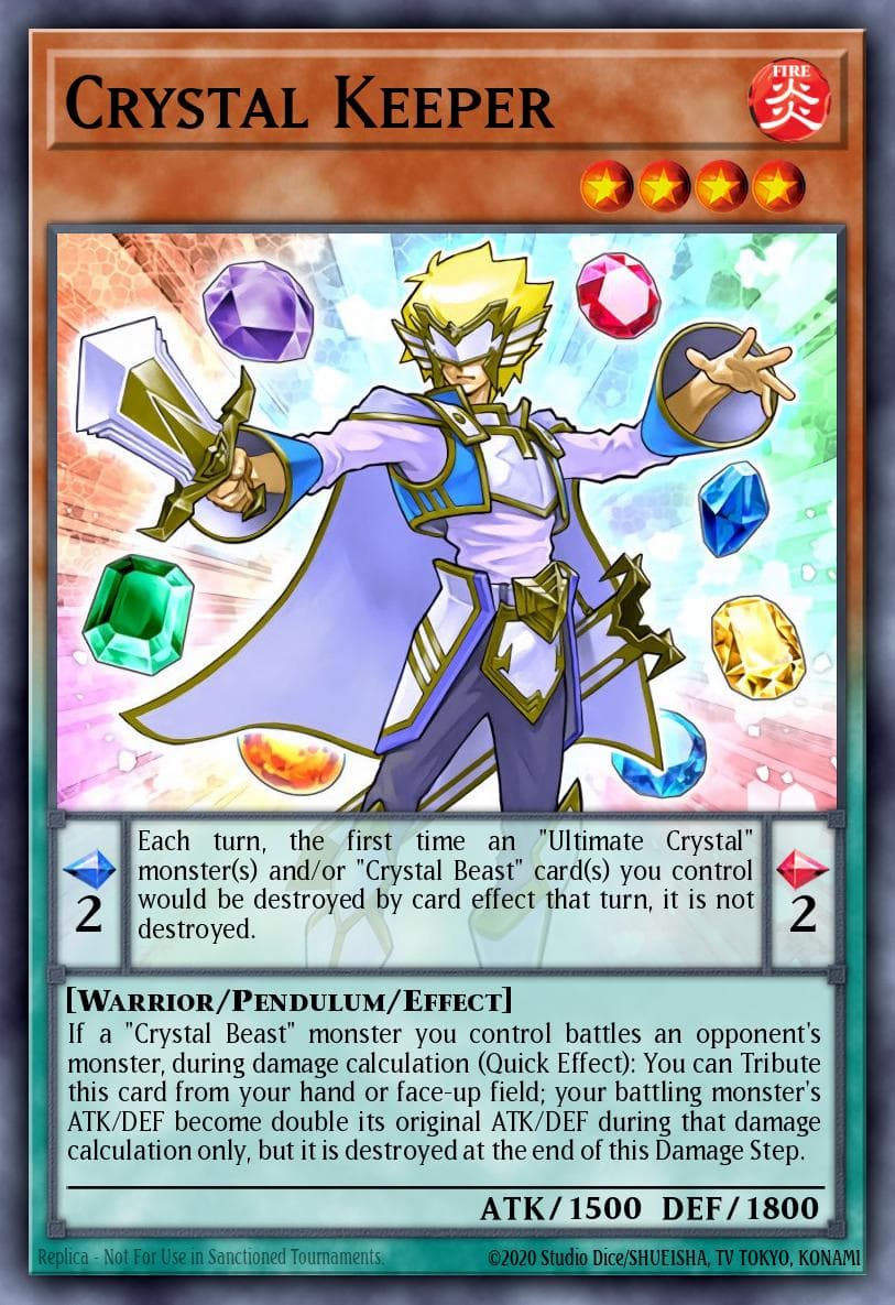 Crystal Keeper Structure Deck: Legend of the Crystal Beasts card