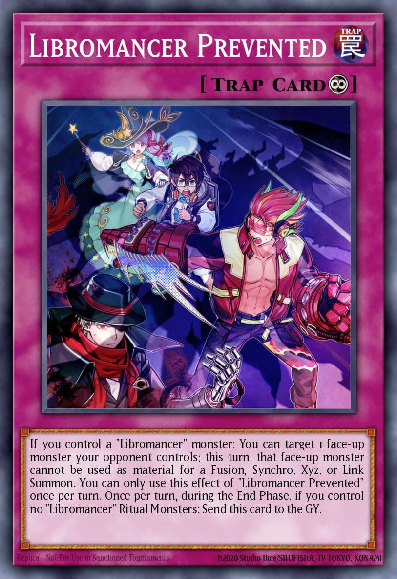 Libromancer Prevented Dimension Force card