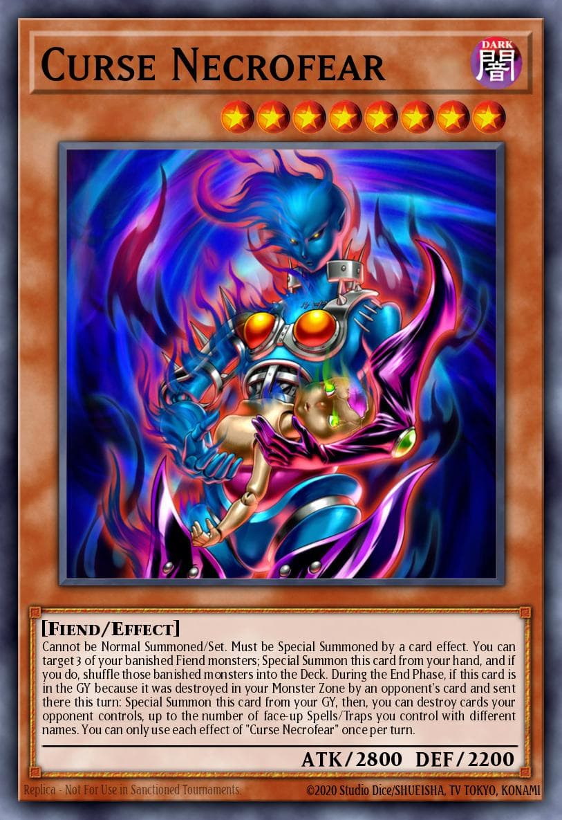 Curse Necrofear Legendary Duelists: Immortal Destiny card