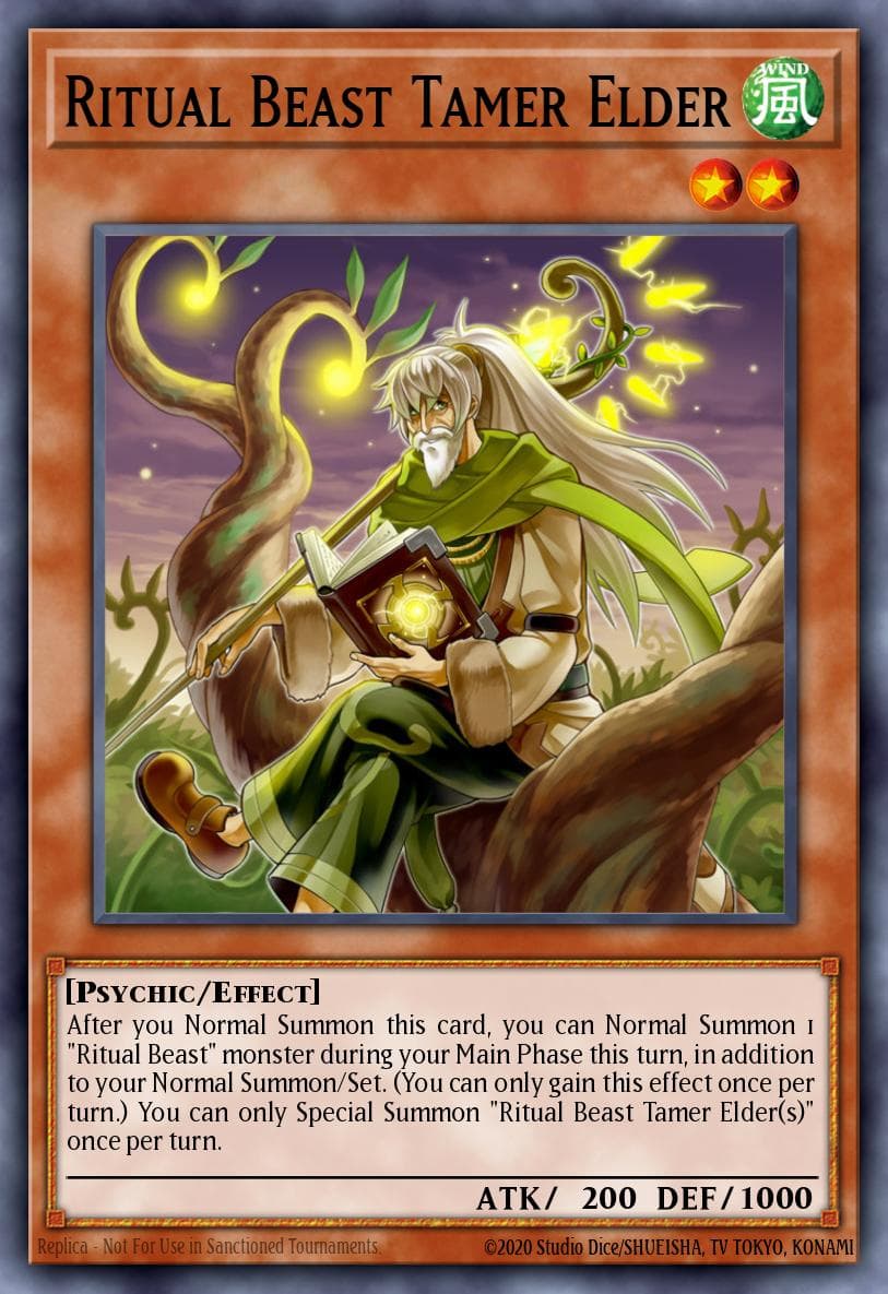 Ritual Beast Tamer Elder The Secret Forces card