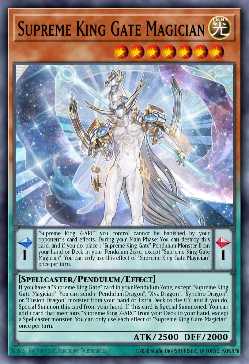 Supreme King Gate Magician Age of Overlord card