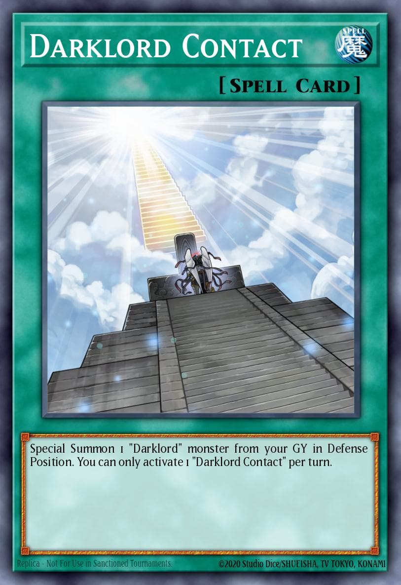 Darklord Contact Battles of Legend: Relentless Revenge card