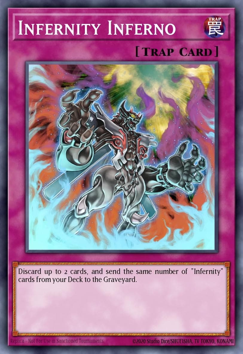 Infernity Inferno 游戏王 card
