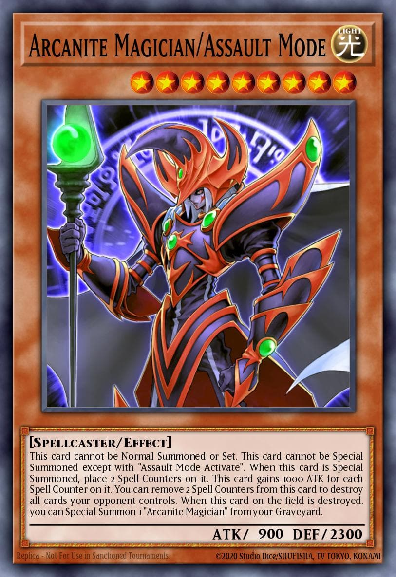 Arcanite Magician/Assault Mode OTS Tournament Pack 10 (POR) card