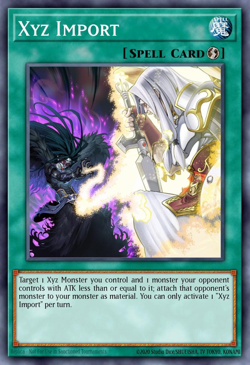 Xyz Import Amazing Defenders card