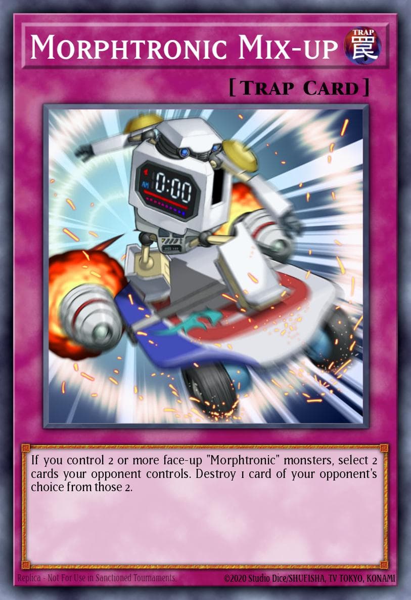 Morphtronic Mix-up Crimson Crisis: Special Edition card