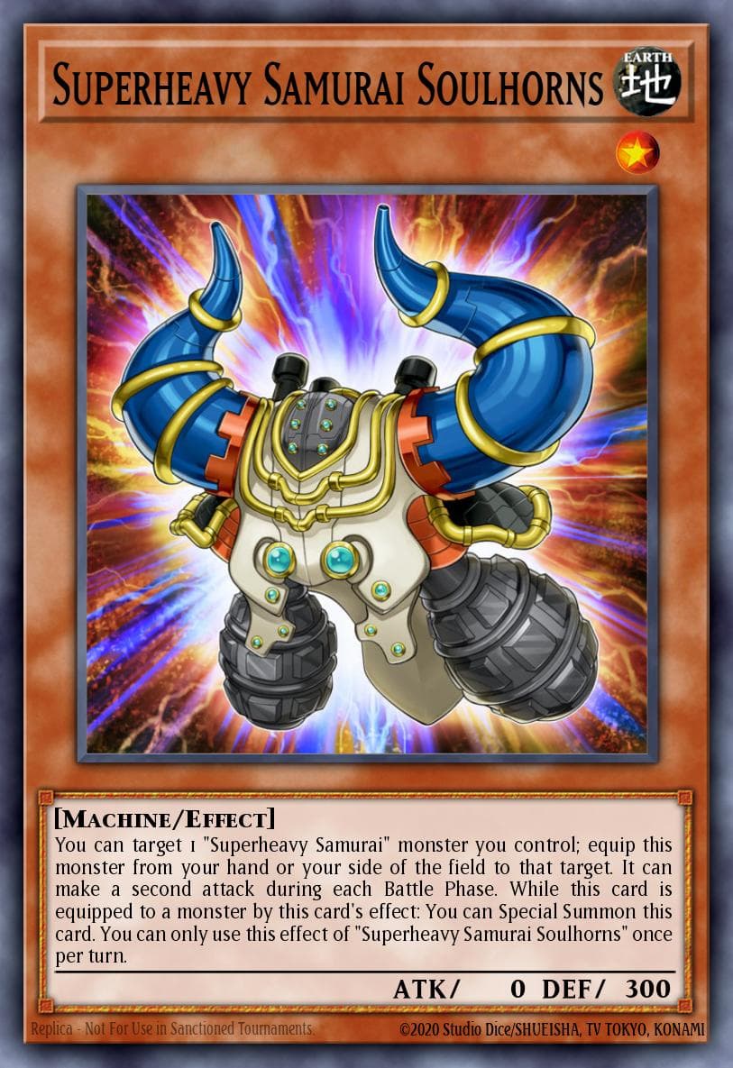 Superheavy Samurai Soulhorns Dimension of Chaos: Special Edition card