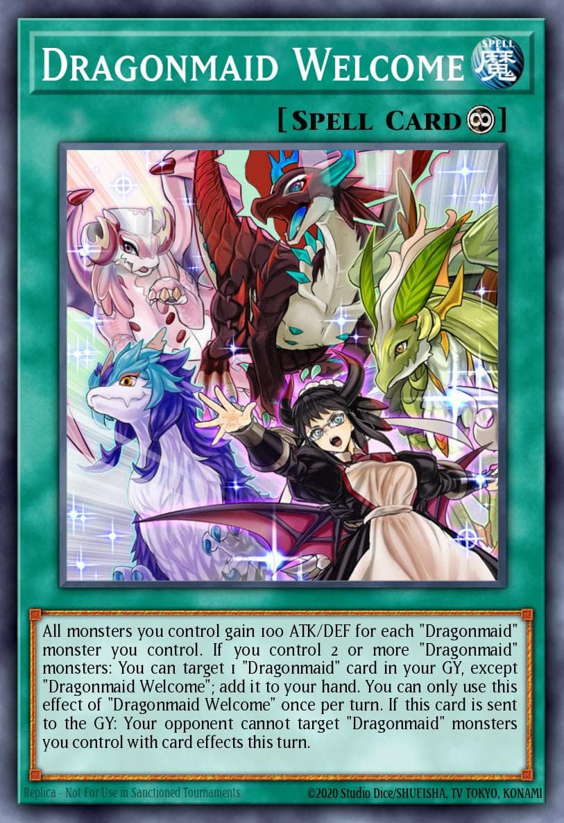 Dragonmaid Welcome Mystic Fighters card