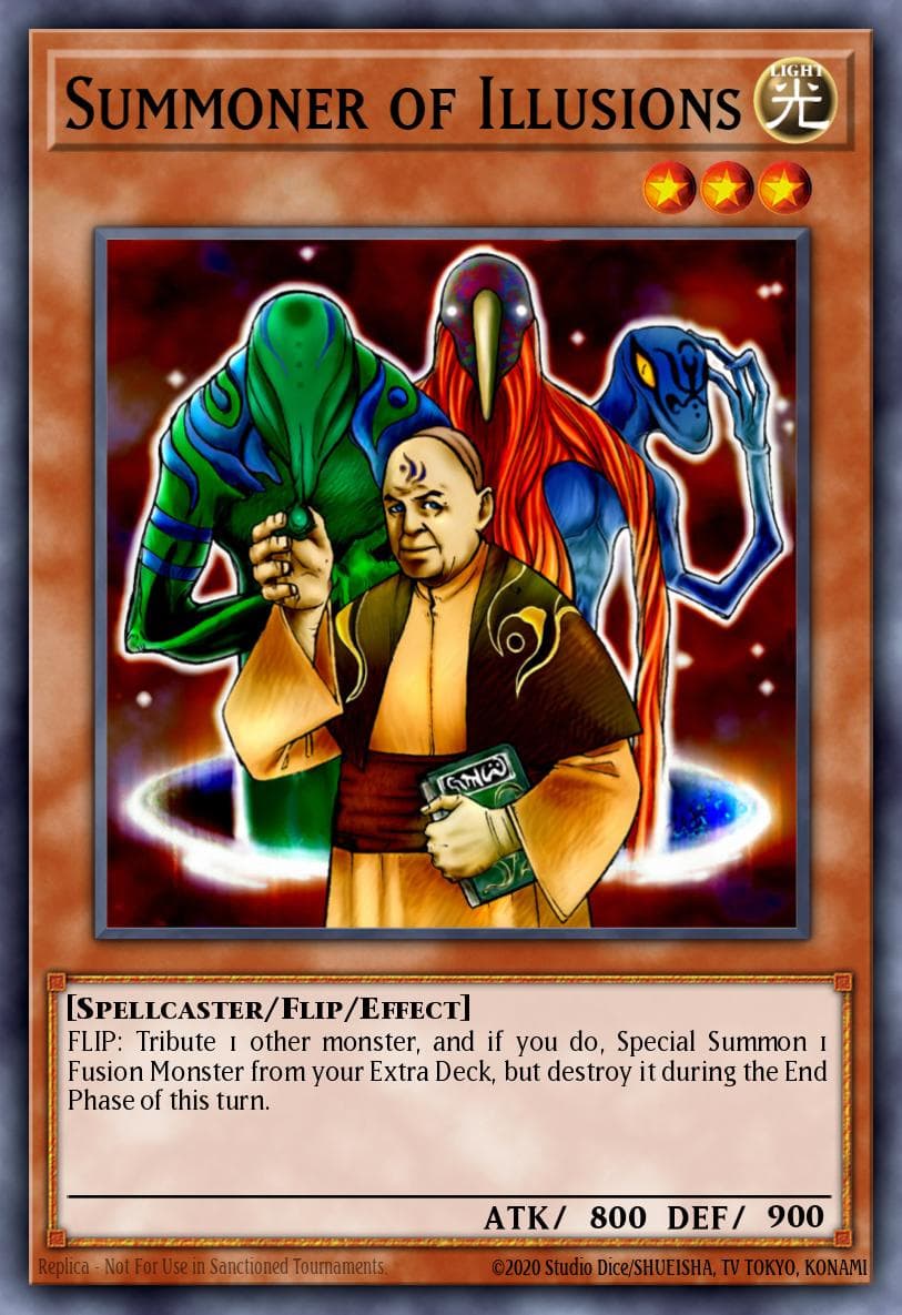 Summoner of Illusions Labyrinth of Nightmare card