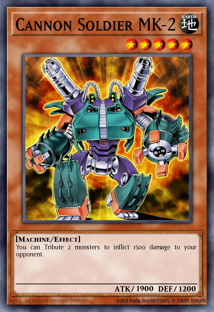 Cannon Soldier MK-2 Phantom Darkness: Special Edition card